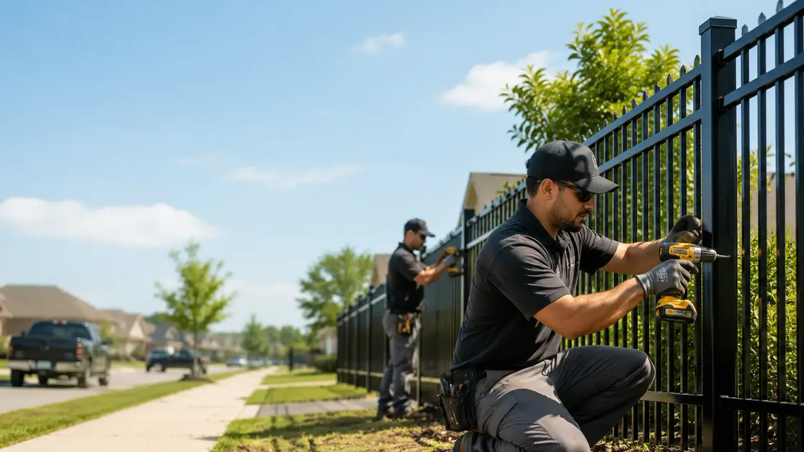 Metal Fence Installation in Round Lake, NY